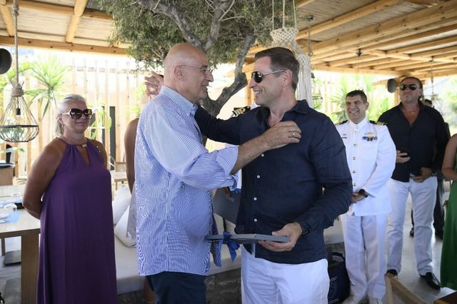 Συνάντηση Δένδια με τον υπουργό Άμυνας της Εσθονίας