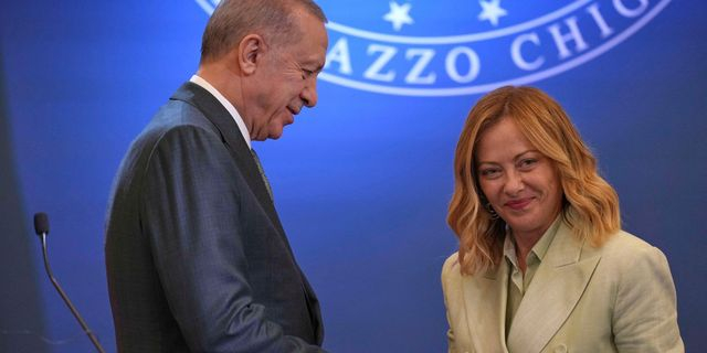 Ρετζέπ Ταγίπ Ερντογάν - Τζόρτζια Μελόνι