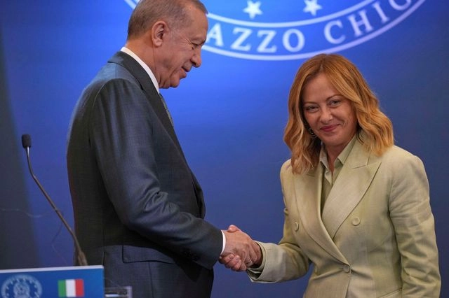 Ρετζέπ Ταγίπ Ερντογάν - Τζόρτζια Μελόνι