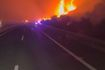 Βίντεο: Μέσα στη νέα Εθνική Οδό Πατρών – Πύργου η φωτιά