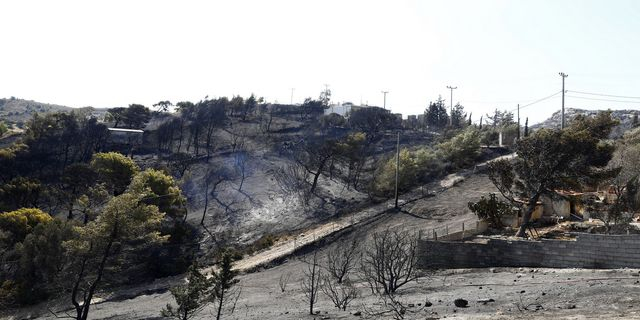 Φωτιά στην Αν. Αττική: Στάχτη 15.808 στρέμματα – Δορυφορική λήψη δείχνει το μέγεθος της καταστροφής