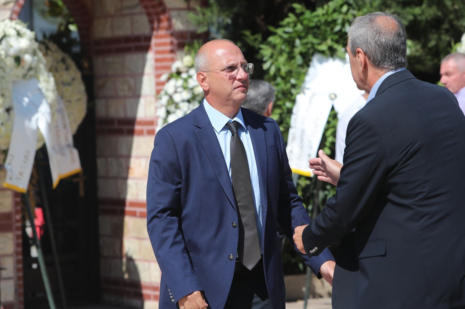 Κηδεία του γραμματέα της Κοινοβουλευτικής Ομάδας της Νέας Δημοκρατίας Απόστολου Βεσυρόπουλου στην Αλεξάνδρεια Ημαθίας 