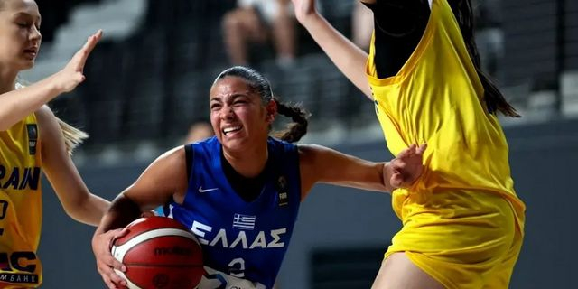 Ουκρανία-Ελλάδα 62-65: Νίκη για την Εθνική Κορασίδων στο φινάλε των ομίλων