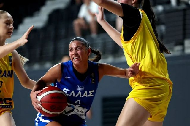 Ουκρανία-Ελλάδα 62-65: Νίκη για την Εθνική Κορασίδων στο φινάλε των ομίλων