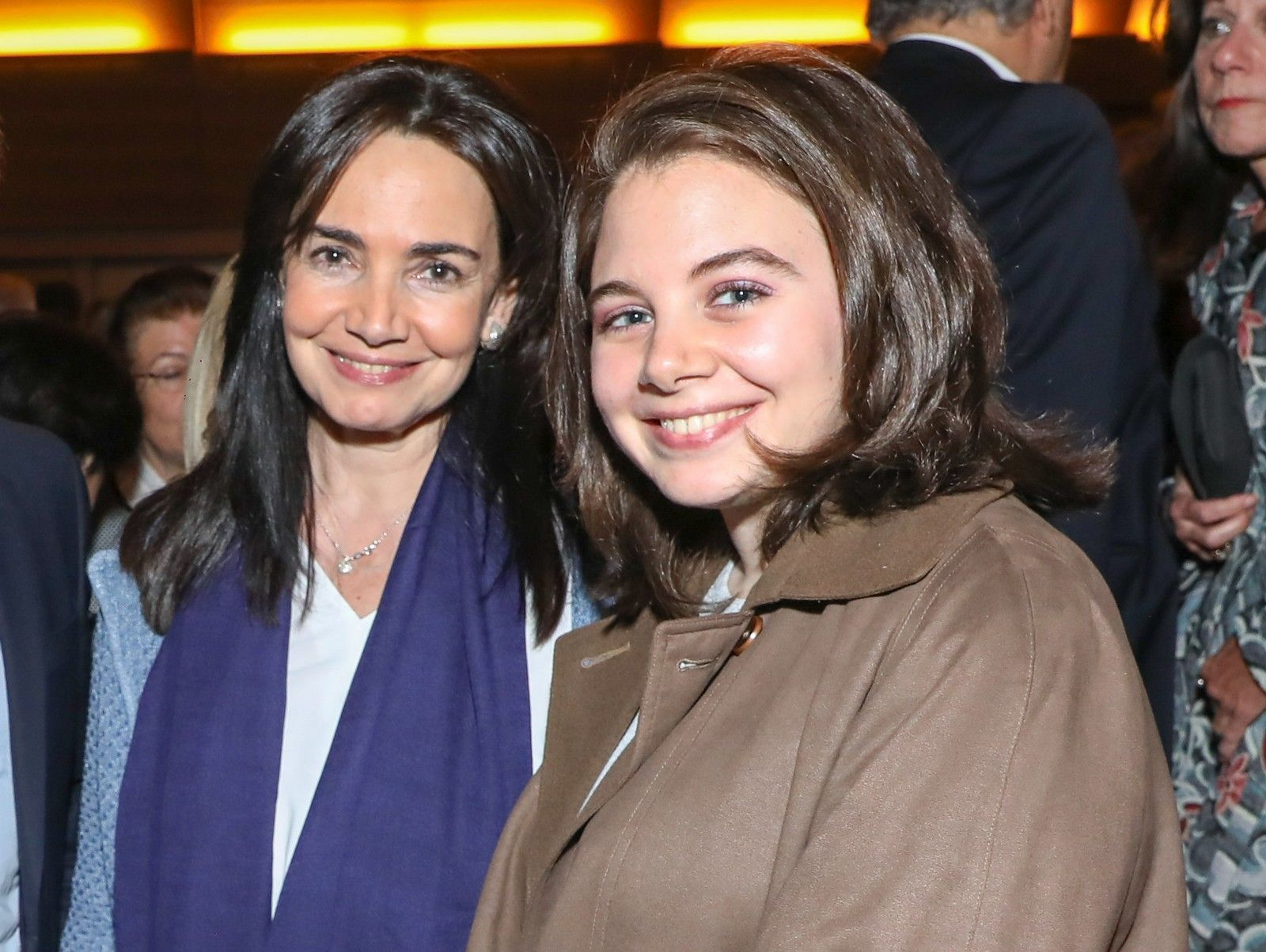 Η Λένα Σαμαρά με τη μητέρα της, Γεωργία