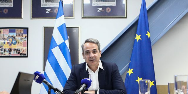 Επίσκεψη του Πρωθυπουργού Κυριάκου Μητσοτάκη στο Υπουργείο Κλιματικής Κρίσης και Πολιτικής Προστασίας (φωτό αρχείου)