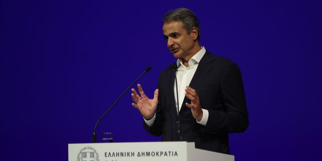Ο Πρωθυπουργός Κυριάκος Μητσοτάκης στο Μέγαρο Μουσικής