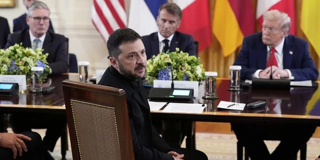 Συνάντηση Τραμπ, Ζελένσκι και ευρωπαίων ηγετών στον Λευκό Οίκο
