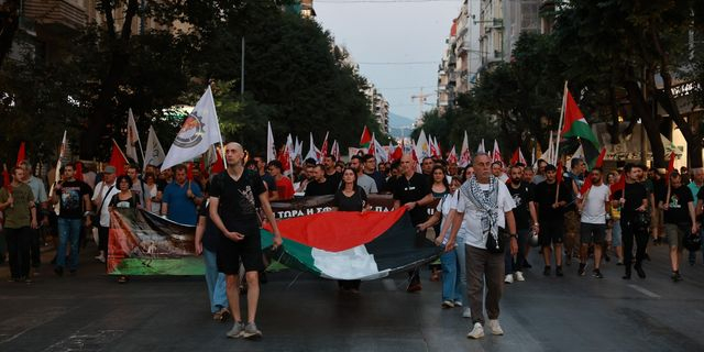 Διαδήλωση για την Παλαιστίνη