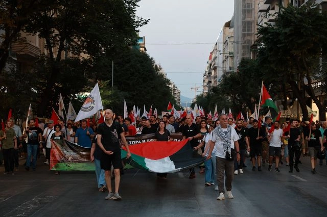 Διαδήλωση για την Παλαιστίνη