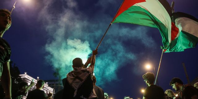 Διαδήλωση για την Παλαιστίνη