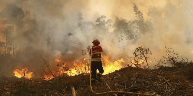 Δεύτερος νεκρός από τις φωτιές στην Πορτογαλία: Πυροσβέστης έχασε τη ζωή του