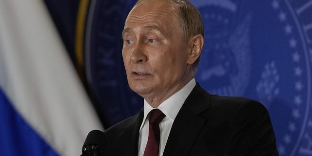 Ο Βλαντίμιρ Πούτιν στη συνάντηση με τον Τραμπ στην Αλάσκα