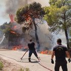 Φωτιά στην Πάτρα: Δυο προσαγωγές μετά την αναζωπύρωση στην περιοχή Μπάλας