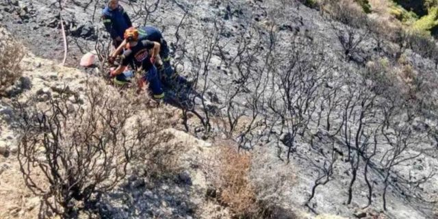 Πάτρα: Πτώση πυροσβέστη σε χαράδρα στον Μπάλα