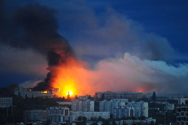 Ρωσία: Φωτιά σε πετρελαϊκές εγκαταστάσεις στο Σότσι από επίθεση drones