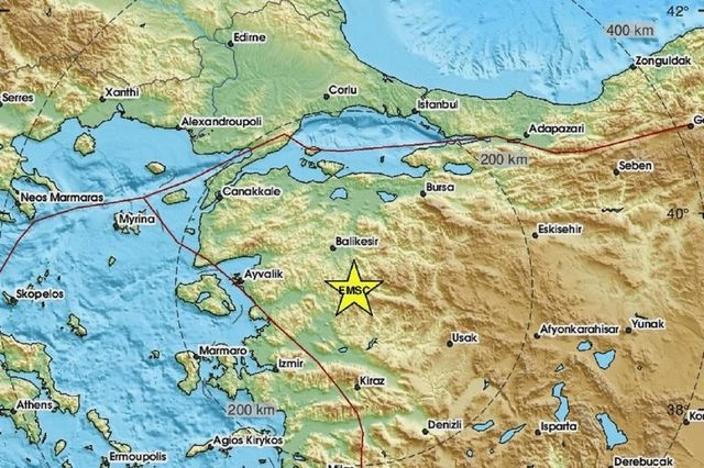 Τουρκία: Τριπλή σεισμική δόνηση με επίκεντρο το Μπαλίκεσιρ
