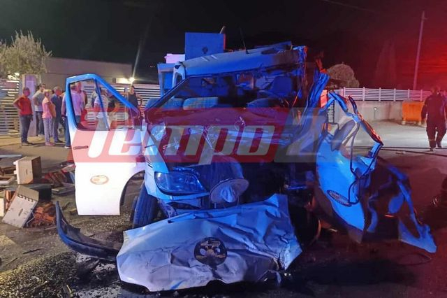 Αχαΐα: Νεκρός 60χρονος μετά από σύγκρουση νταλίκας με φορτηγάκι
