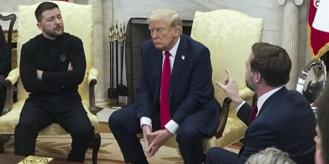 Ντόναλντ Τραμπ και Βολοντίμιρ Ζελένσκι