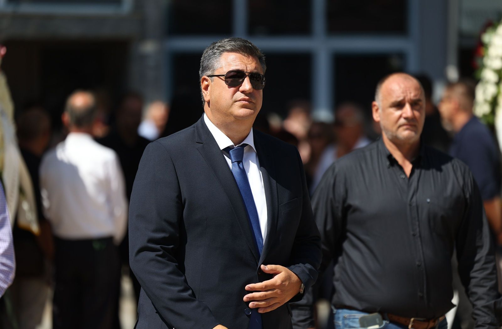 Κηδεία του γραμματέα της Κοινοβουλευτικής Ομάδας της Νέας Δημοκρατίας Απόστολου Βεσυρόπουλου στην Αλεξάνδρεια Ημαθίας