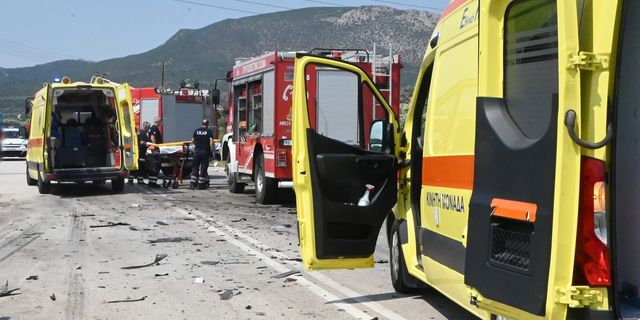 Κρήτη: Σύγκρουση δύο βαν στον ΒΟΑΚ – Τουλάχιστον 8 τραυματίες