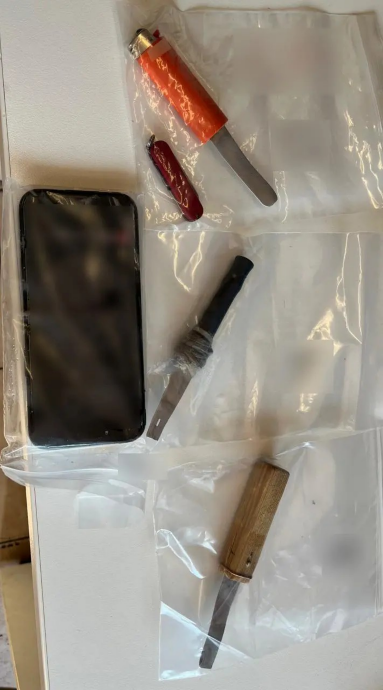 Τα κατασχεθέντα αντικείμενα της εφόδου