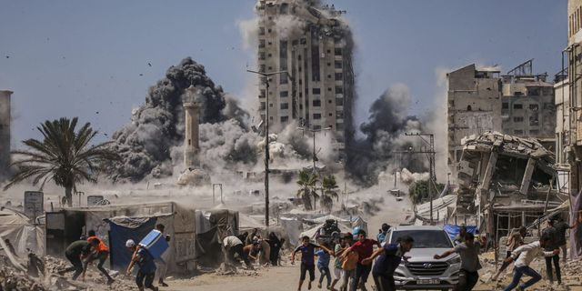 Γάζα: Ο ισραηλινός στρατός βομβάρδισε κι άλλο πολυώροφο κτίριο