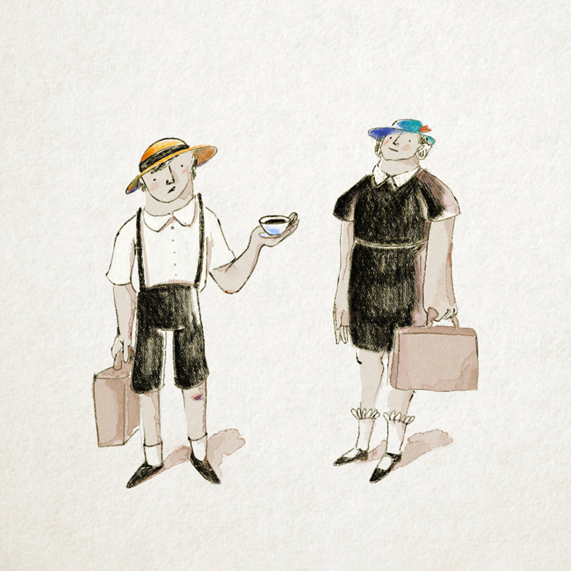 Οι χαρακτήρες του animαtion της Καζέλη