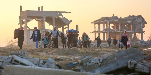 Gaza Palestinos hogares