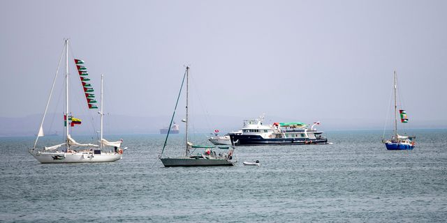 Πλοία του Global Sumud Flotilla