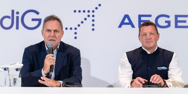 Η IndiGo και η AEGEAN υπογράφουν Μνημόνιο Συνεργασίας για πτήσεις κοινού κωδικού