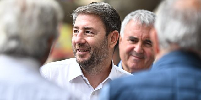 Ο Νίκος Ανδρουλάκης στη Χίο