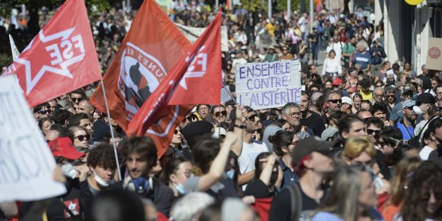 Συγκεντρώσεις στη Γαλλία