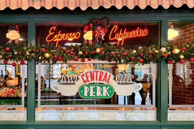 Βιτρίνα του Central Perk