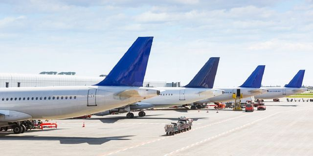 Κλειστό αεροδρόμιο στη Δανία (αρχείου)