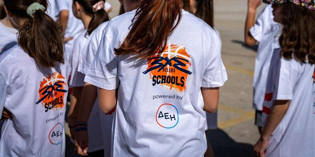 Το 3×3 Schools powered by ΔΕΗ επιστρέφει και παίζει δυνατά σε πέντε νέες πόλεις