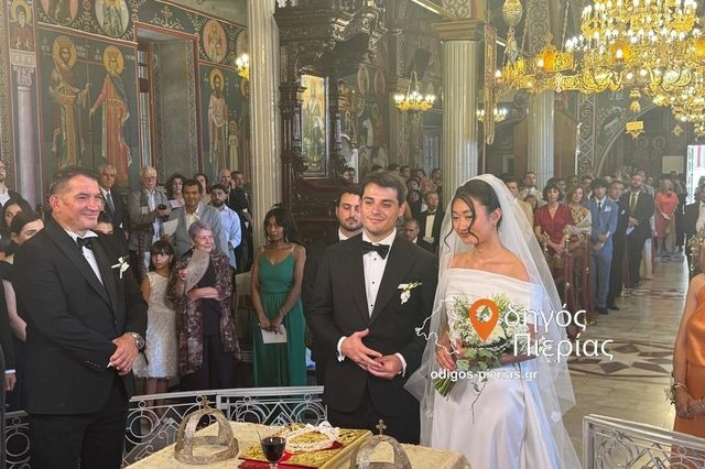 Παντρεύτηκε ο γιος του Πύρρου Δήμα – Η Ιαπωνέζα σύντροφός του και ο γάμος στο Λιτόχωρο