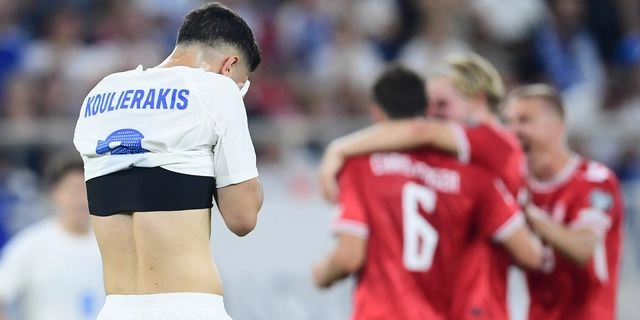 Ελλάδα – Δανία 0-3: Βαριά ήττα για την Εθνική και η πρωτιά του ομίλου δυσκολεύει