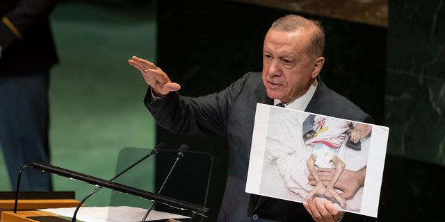Ερντογάν στον ΟΗΕ: Όλοι όσοι σιωπούν για τη Γάζα, είναι συνένοχοι στη βαρβαρότητα