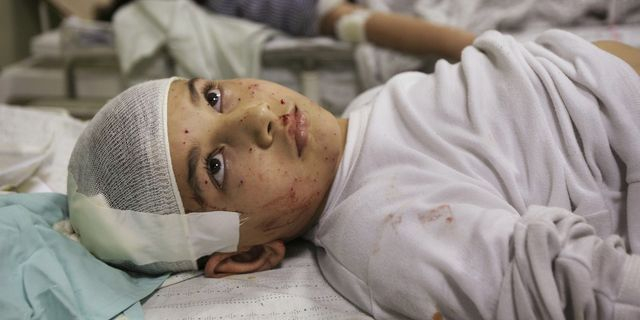 Παιδί σε νοσοκομείο στη Γάζα