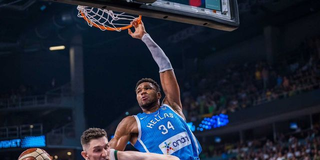 Eurobasket 2025: Ο Γιάννης ισοπέδωσε τη μπασκέτα της Λιθουανίας