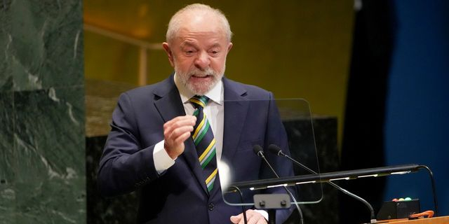 Ο Λουίς Ινάσιο Λούλα ντα Σίλβα στον ΟΗΕ