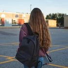 Μαθήτρια σε σχολείο