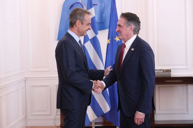 Συνάντηση Μητσοτάκη με τον Αμερικανό “τσάρο” ενέργειας: “Να επεκτείνουμε τη συνεργασία μας”
