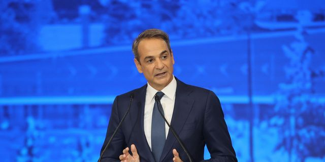 Ο Κυριάκος Μητσοτάκης στη ΔΕΘ (φωτογραφία αρχείου)