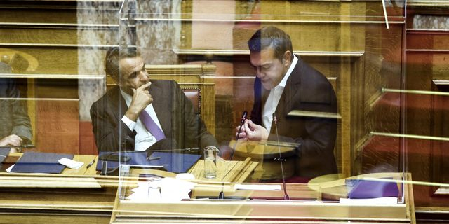 Κυριάκος Μητσοτάκης - Αλέξης Τσίπρας