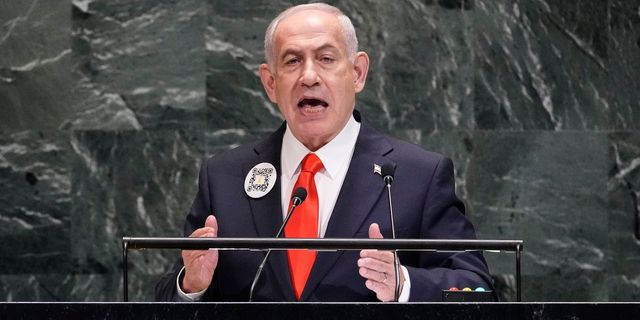 Ο Μπενιαμίν Νετανιάχου στον ΟΗΕ