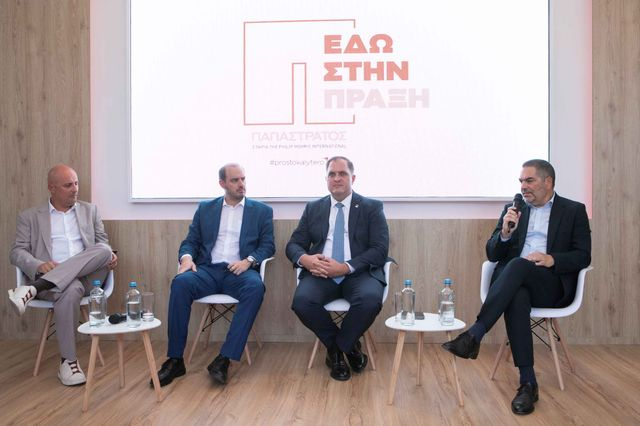 Παπαστράτος στη ΔΕΘ: Συζήτηση για το παράνομο εμπόριο καπνικών προϊόντων
