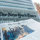 Το κτήριο και η εφημερίδα των New York Times
