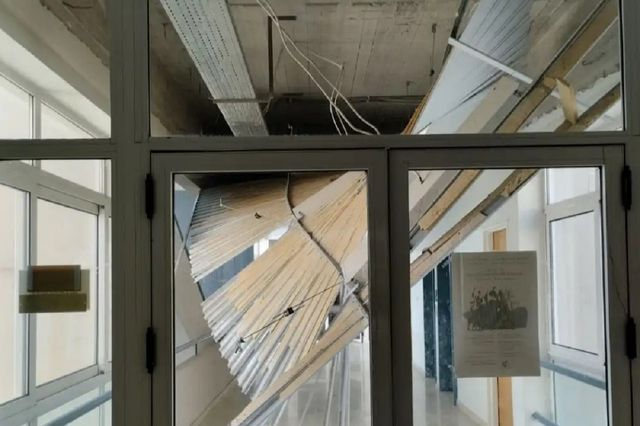 Κατέρρευσε τμήμα οροφής σε κτίριο του Πανεπιστημίου Ιωαννίνων